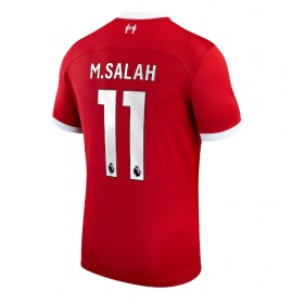 Herren Fußballbekleidung Liverpool Mohamed Salah #11 Heimtrikot 2023-24 Kurzarm